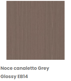 Noce Canaletto Grey Glossy